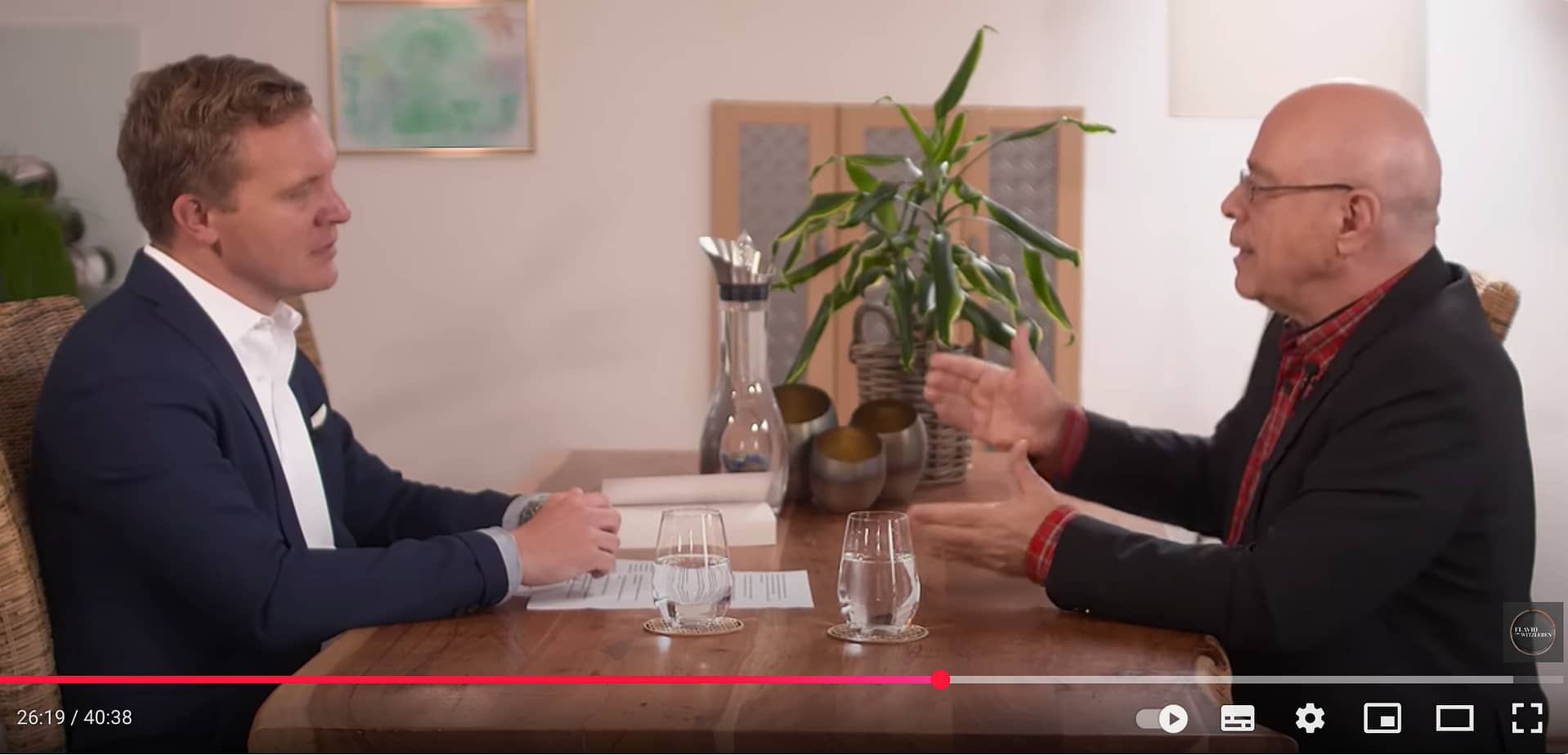 Screenshot #1 aus dem Interview-Video von Flavio von Witzleben mit Tom Sora