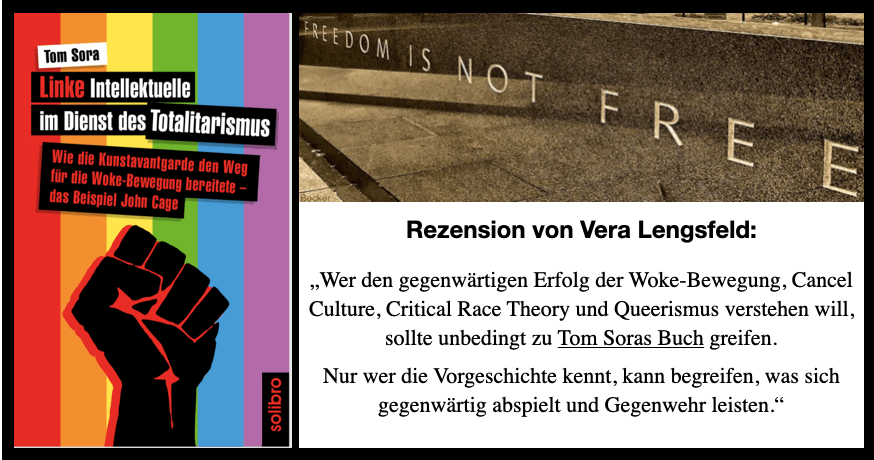 erste Rezension zu "Linke Intellektuelle im Dienst des Totalitarismus" von Tom Sora in vera-lengsfeld.de